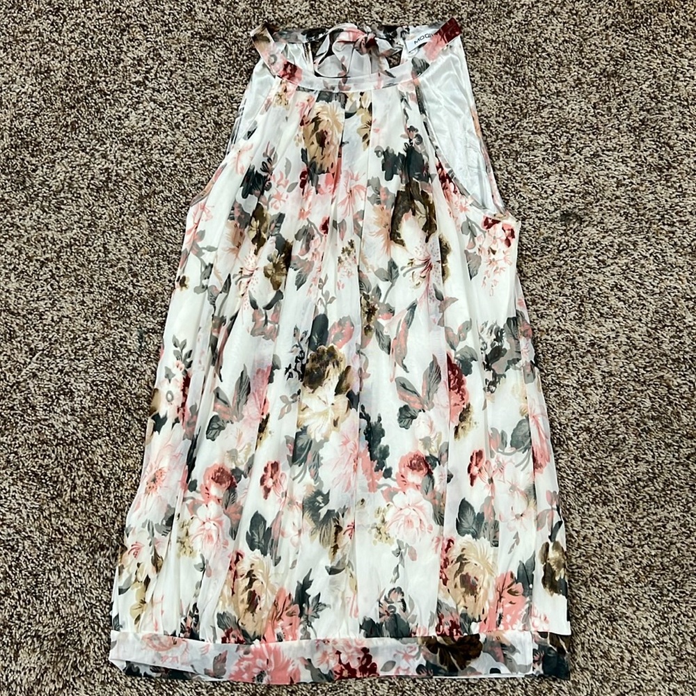 Floral Professional Tank Top